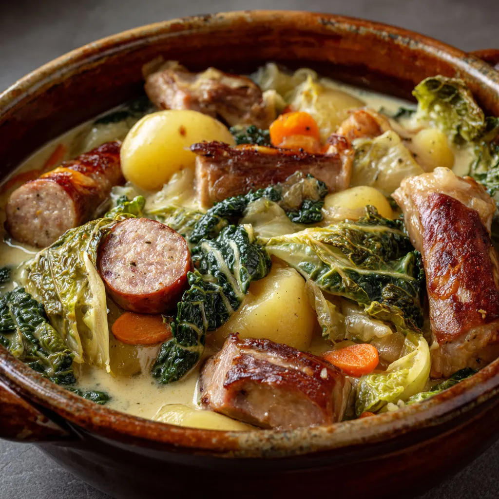 Plat savoyard généreux aux diots et jarrets tendres.