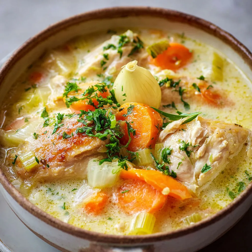 Waterzoï Poulet Crémeux Légumes Fondants