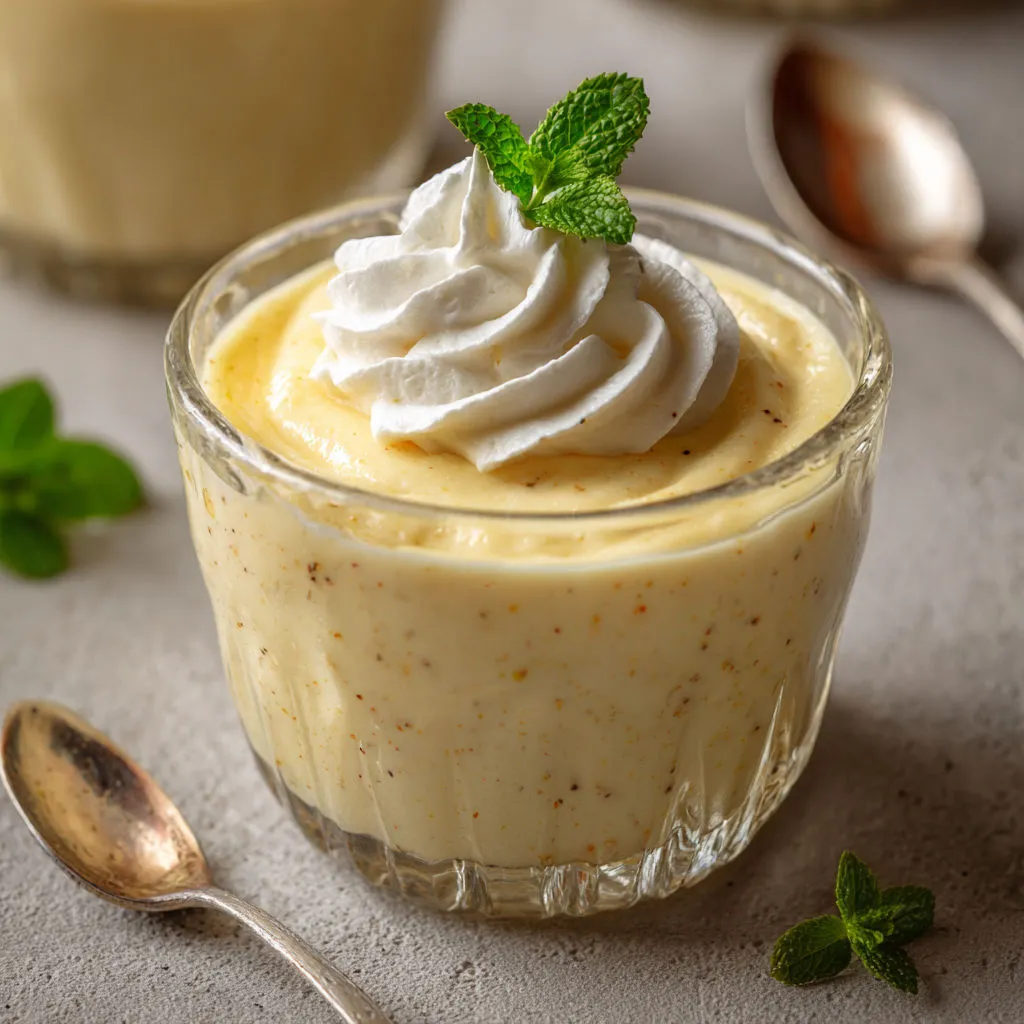 Crème Vanille Maison, Douce et Fondante.