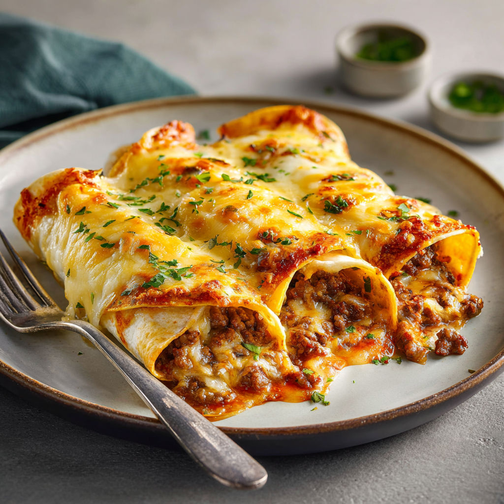 Tacos tout chauds gratinés tout croustillants en vingt minutes.