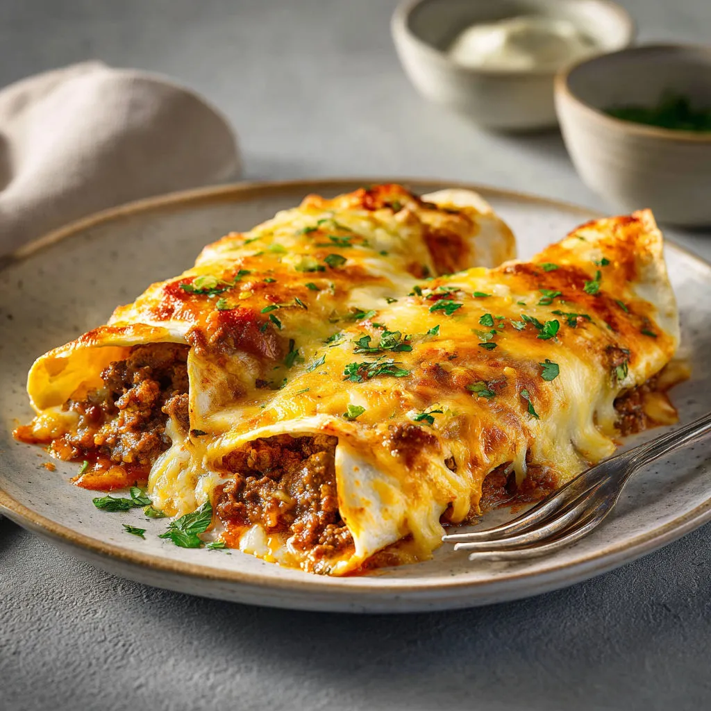 Tacos maison gratinés à la viande ultra rapide et trop bon.