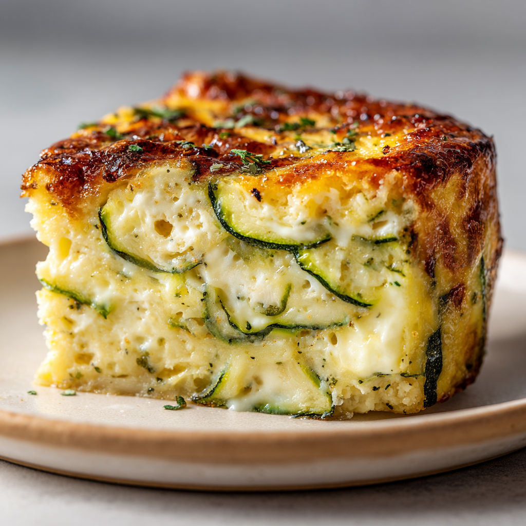 Gratin doux de courgettes gratinées au parmesan et gruyère.