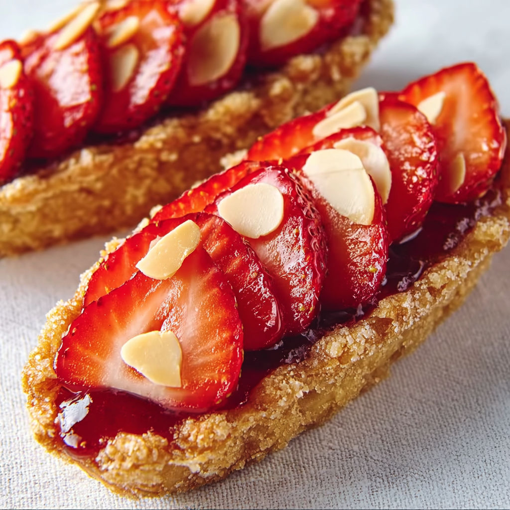 Barquettes aux fraises, dessert simple et savoureux.