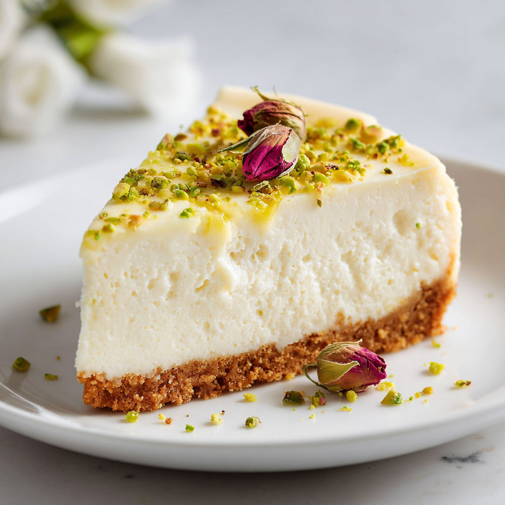 Gâteau frais sans cuisson citron vert spéculoos pistache.