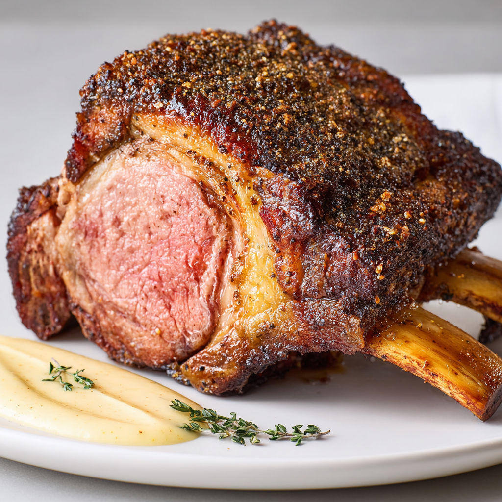 Côte de Bœuf Au Four, Parfaitement Tendre et Dorée.