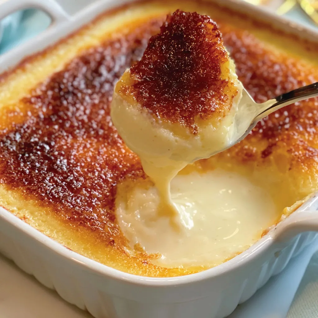 Œufs au lait maison à la vanille façon grand-mère.