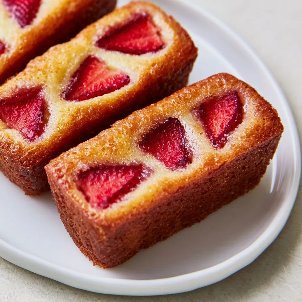 Financiers Fraises Ultra Moelleux et Plein d’Amandes.