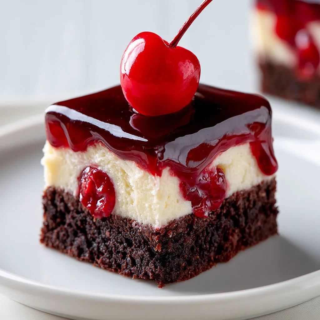 Super Fondant Brownie Cerise, Double texture incroyable.