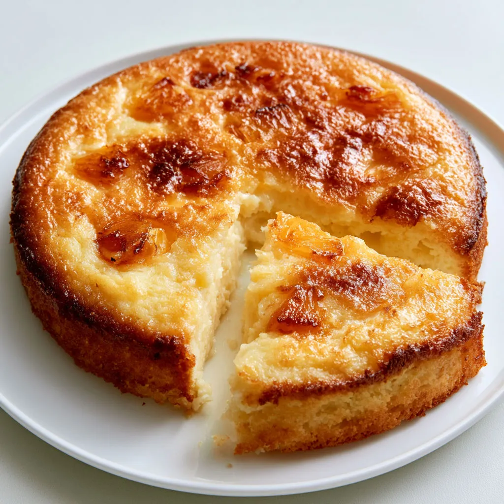 Moelleux ananas lait concentré fait maison ultra gourmand.