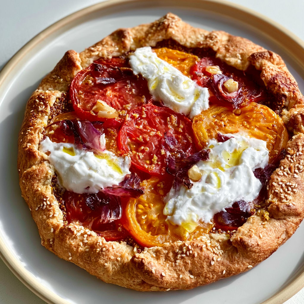 Tarte tomate facile et rapide, idéale pour les beaux jours d'été.