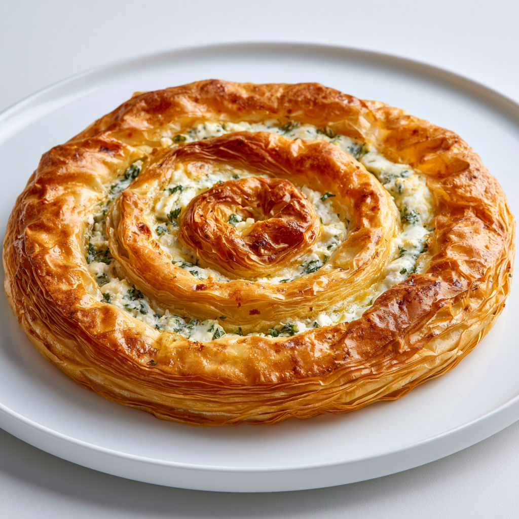 Une spécialité croustillante des Balkans à base de filo et feta, pour plaire à tout le monde.