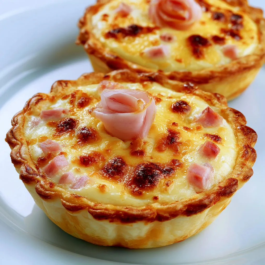 Petits Cakes Extra Moelleux Jambon Fromage Râpé.