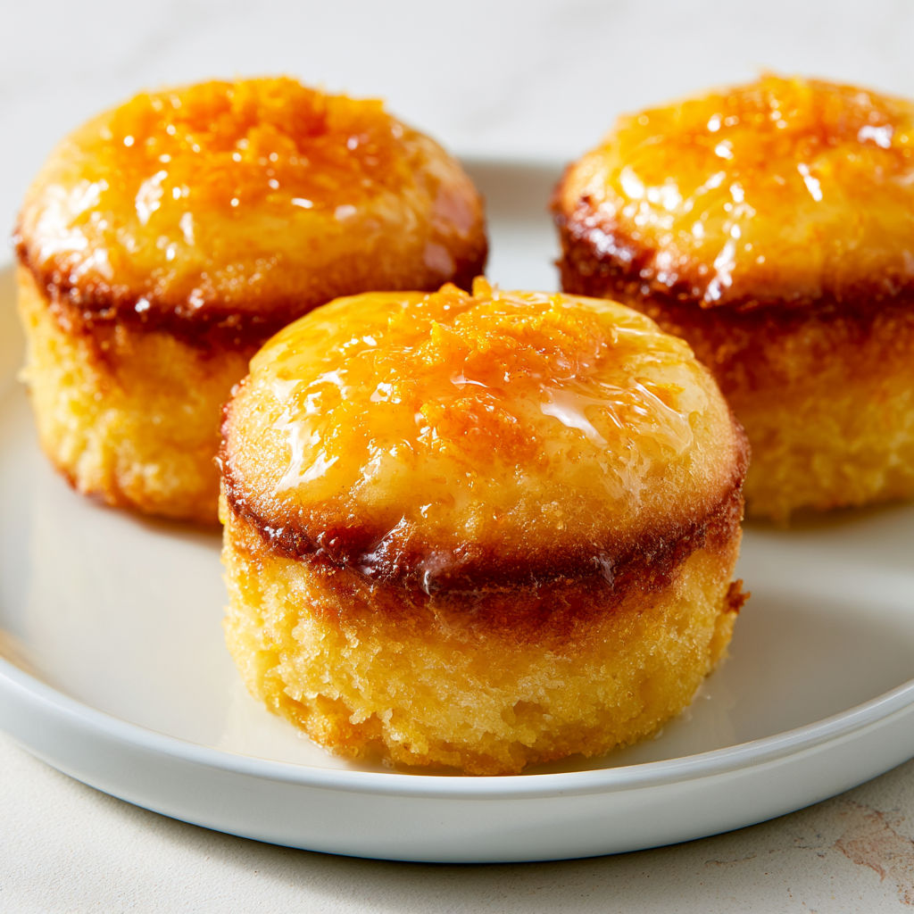 Gâteau ultra moelleux orange-citron, nappé d’un glaçage brillant et gourmand.
