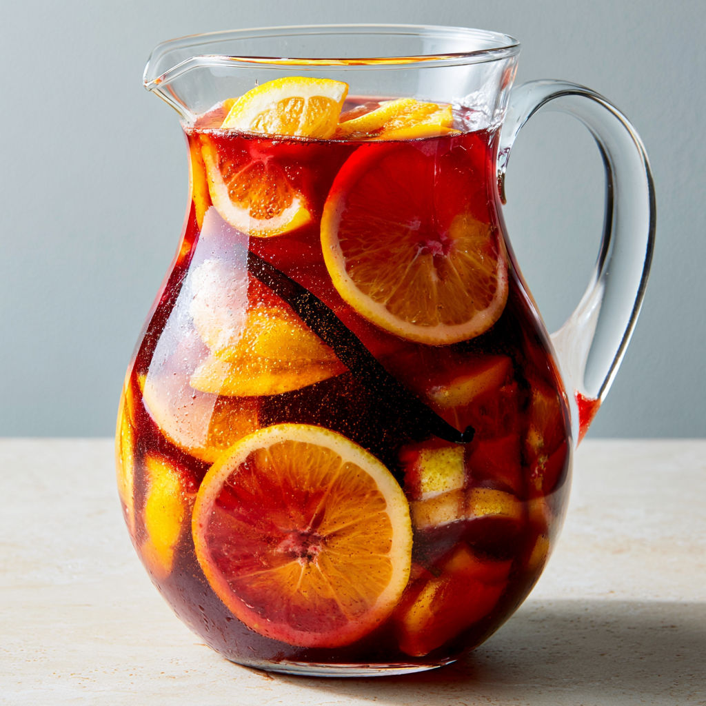 La meilleure sangria espagnole maison pour les apéros d'été entre amis.