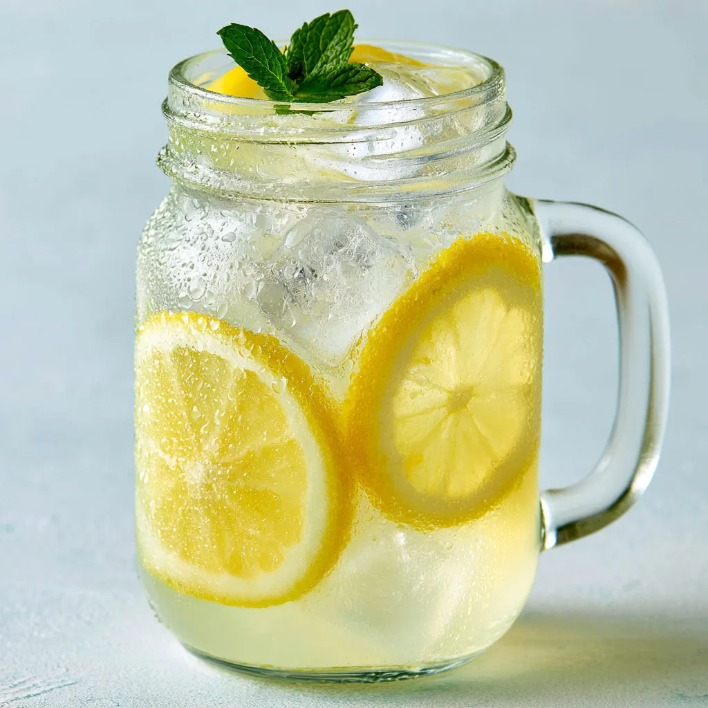Citronnade maison aux citrons frais, simple et glaciale.