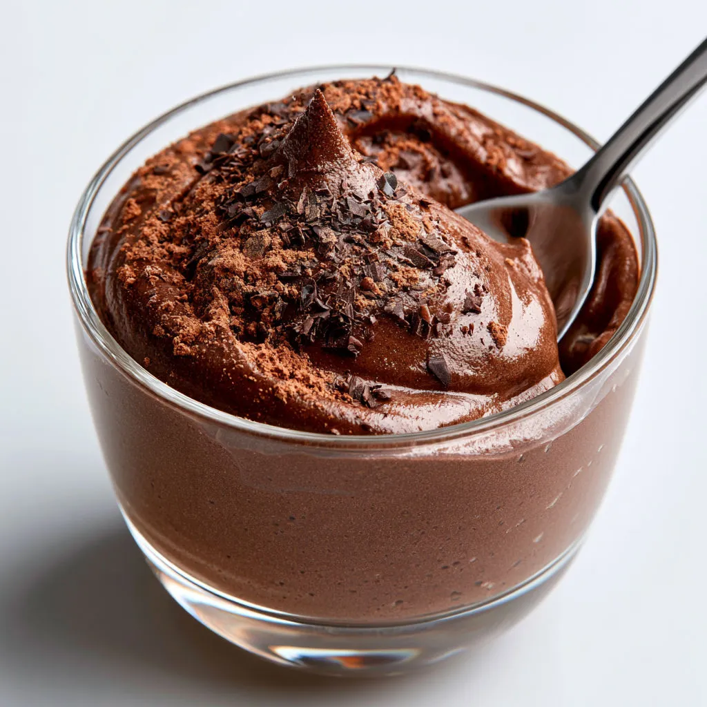 Mousse au chocolat maison super légère, d’une douceur irrésistible.