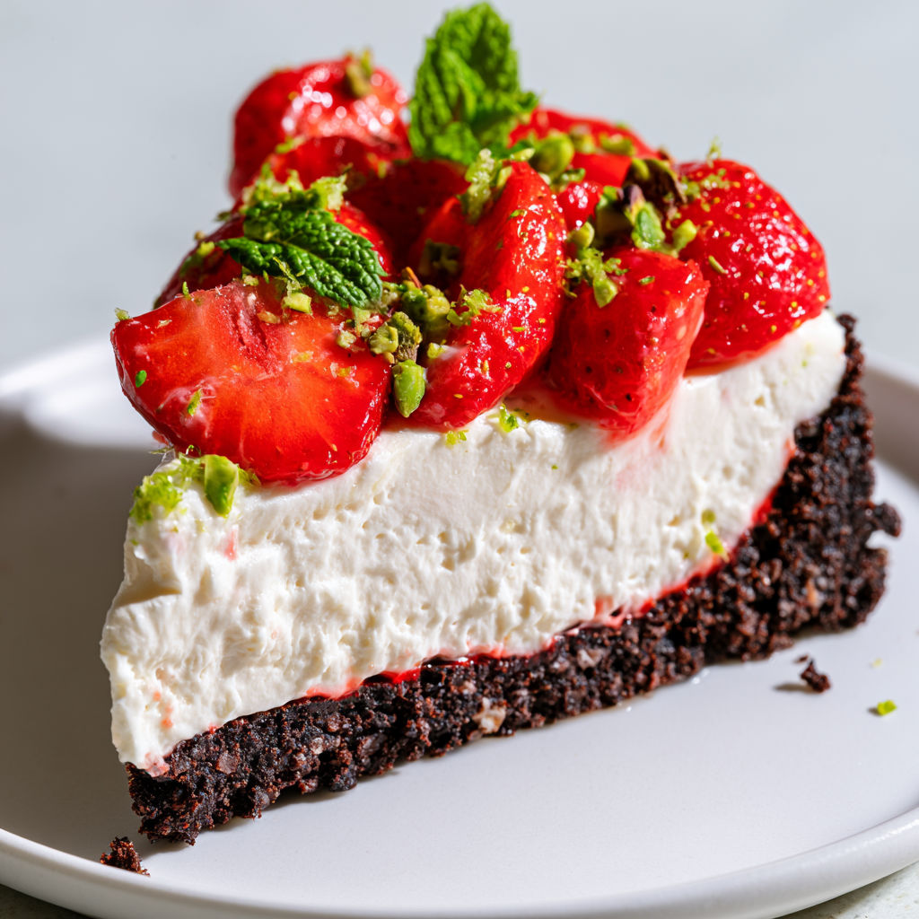 Tarte aux fraises fraîche et légère, parfaite pour l’été.