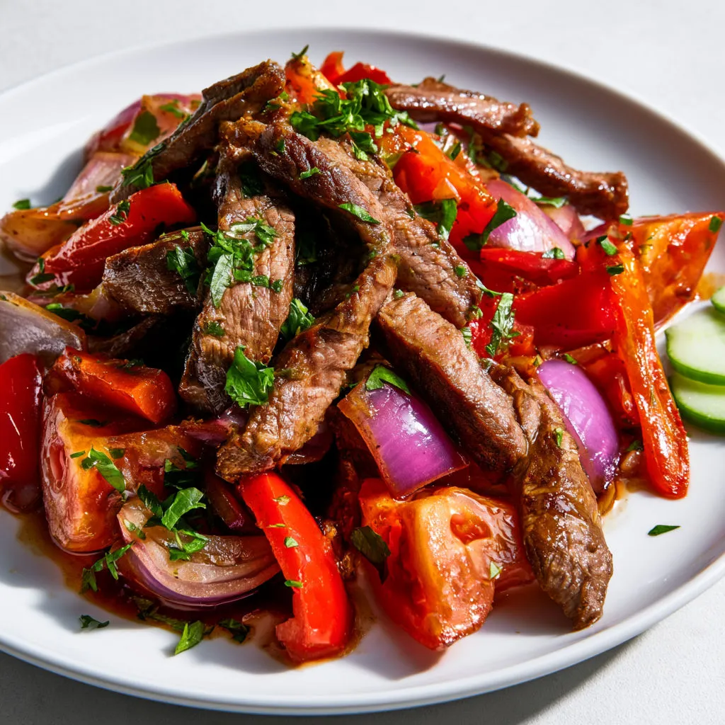 Un vrai lomo saltado péruvien, qui met tout le monde d’accord dès la première bouchée.