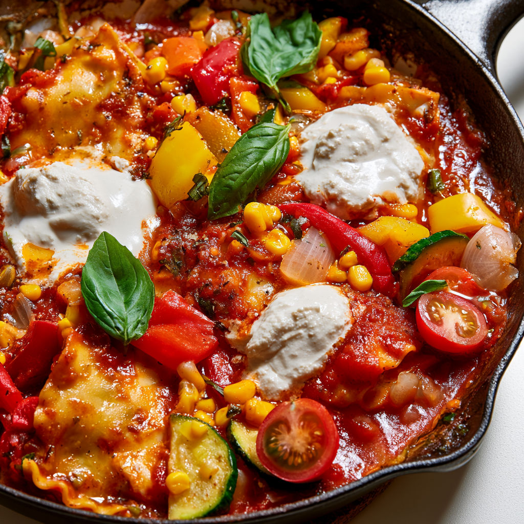 Lasagnes vegan fondantes et super crémeuses, pas de prise de tête en cuisine.