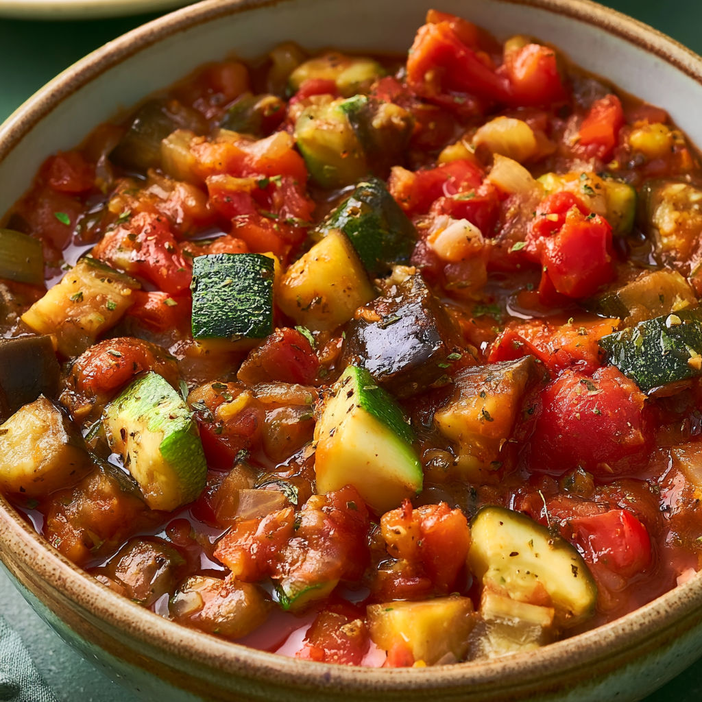 Ratatouille maison rapide au Cookeo.