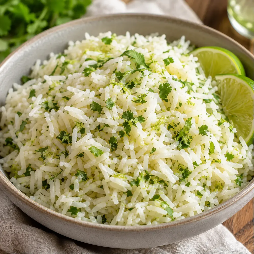 Riz Coriandre Citron Vert