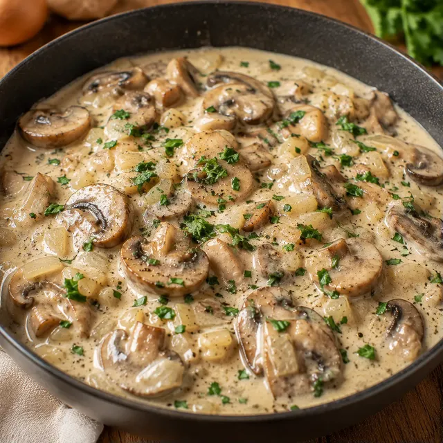 Crémeuse aux Champignons