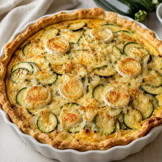 Quiche Légère Courgettes