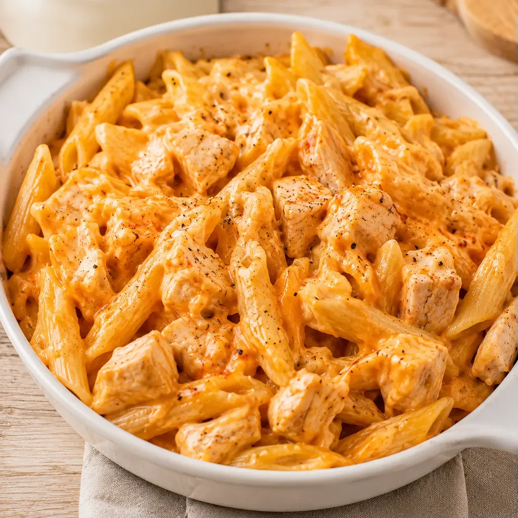 Pâtes Poulet Fromage Buffalo