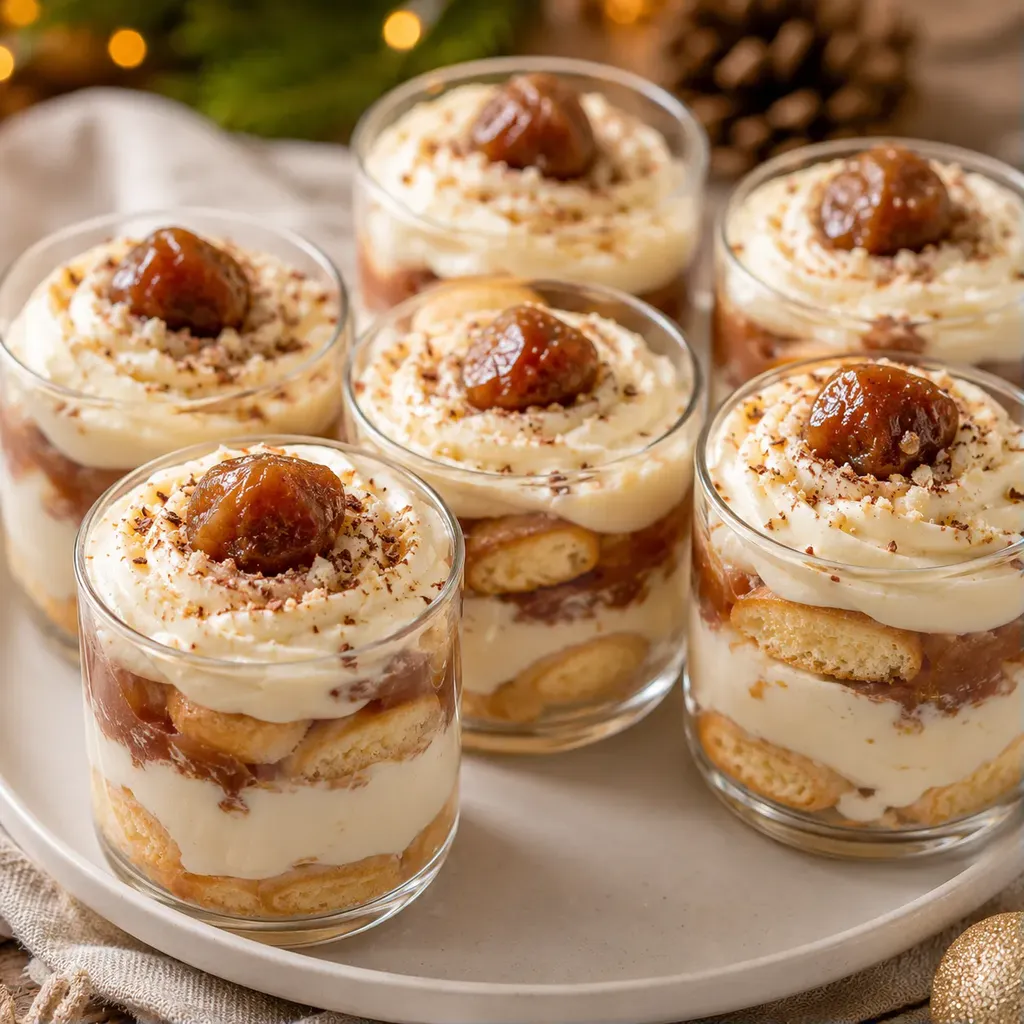 Noël Verrines Festives