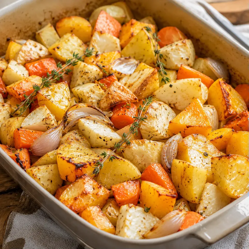 Légumes d'hiver croquants