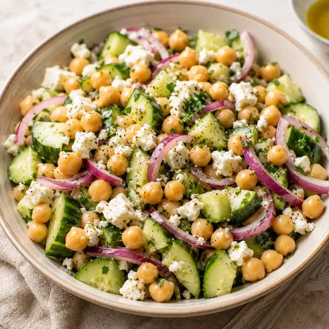 Salade Méditerranéenne Facile