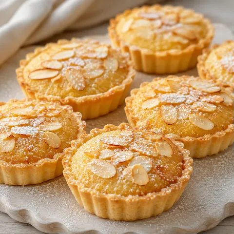 Crémeuses Tartelettes Amandes