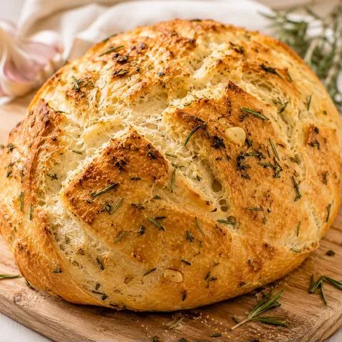 Pain aux herbes artisanal