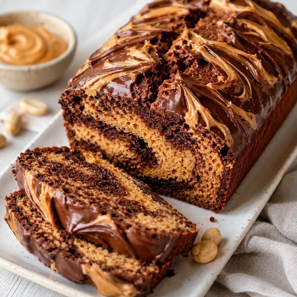 Cake chocolat cacahuète