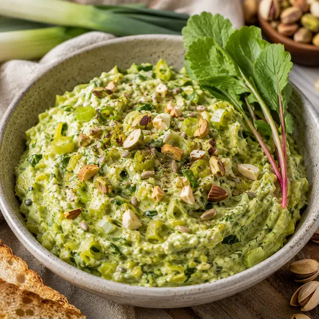 Tartinade Poireaux faciles délicieux
