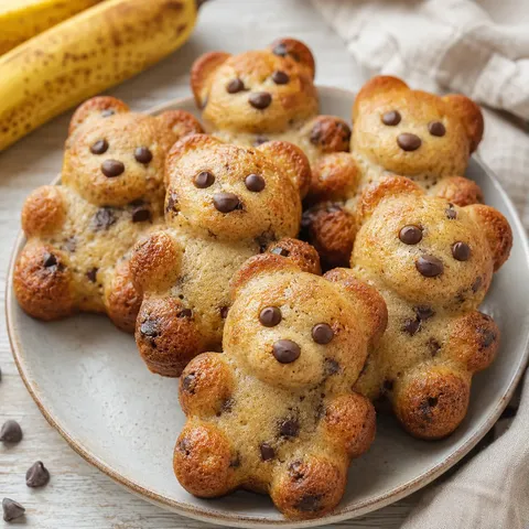 Oursons moelleux banane