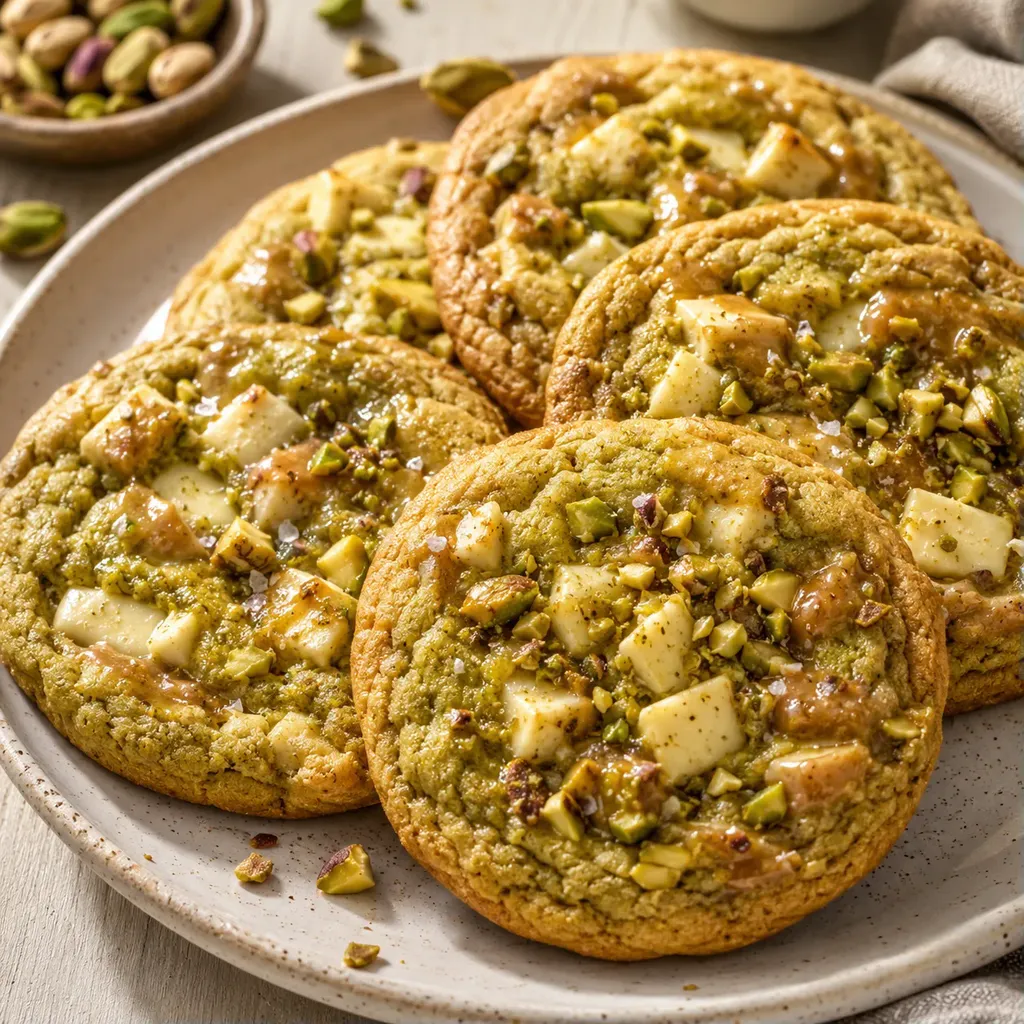 Cookies pistache chocolat