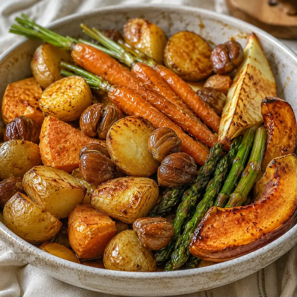 Légumes au sirop érable
