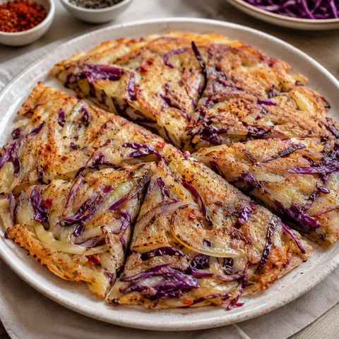Délicieuses crêpes coréennes