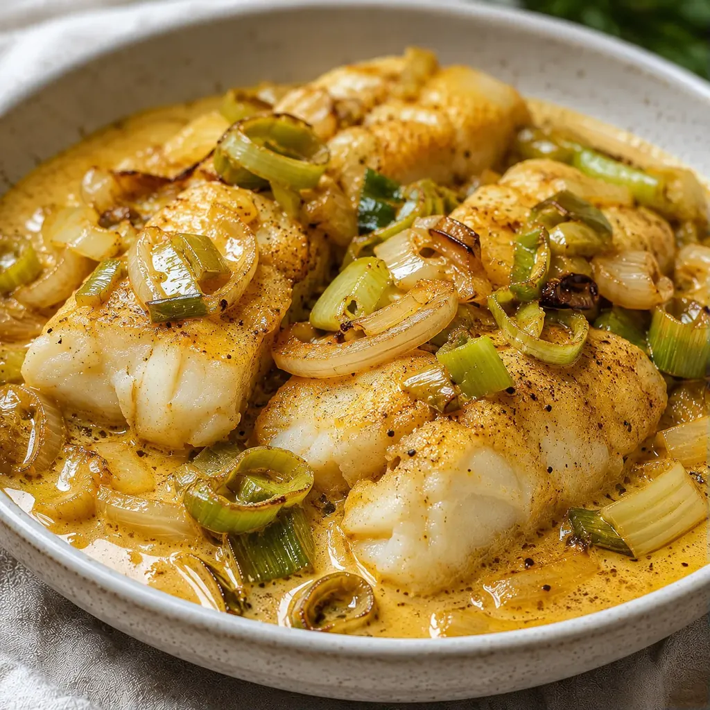 Cabillaud au curry
