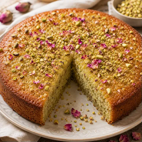 Pistache et Rose Délice