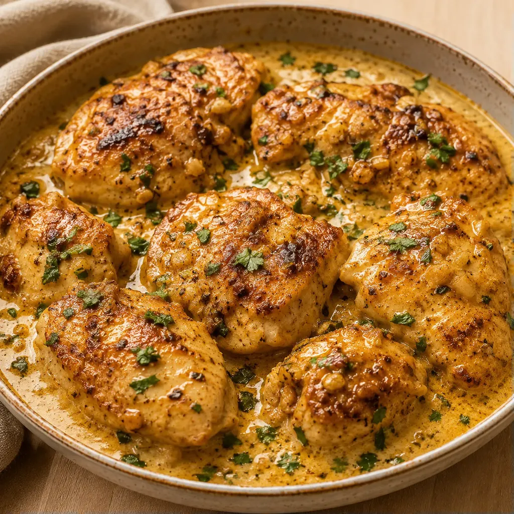 Poulet ail parfumé