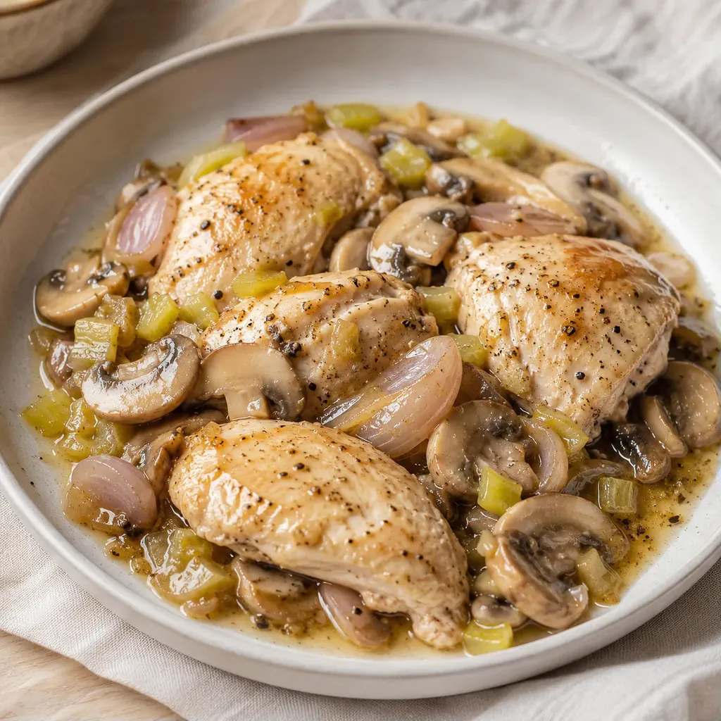 Poulet fondant herbes