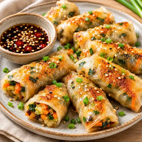 Dumplings végétariens légers