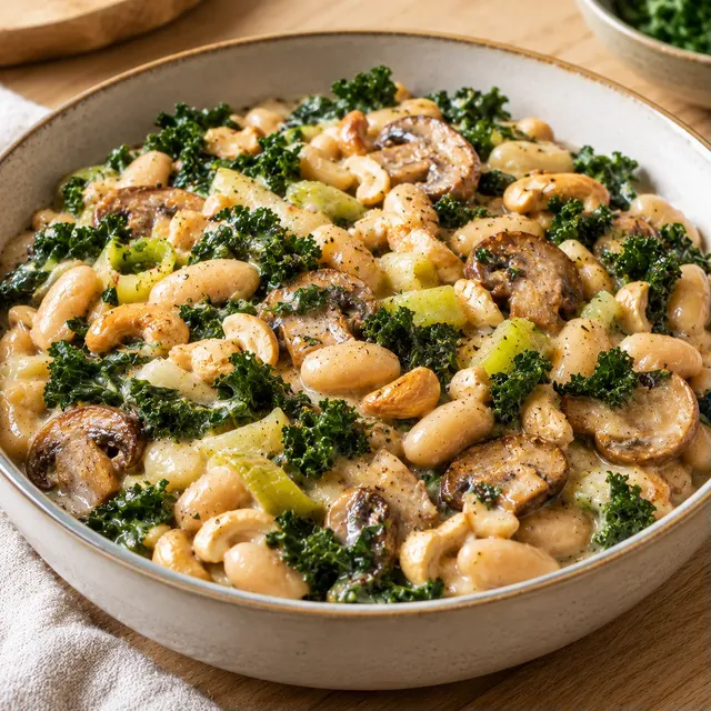 Crémeux Haricots au Miso