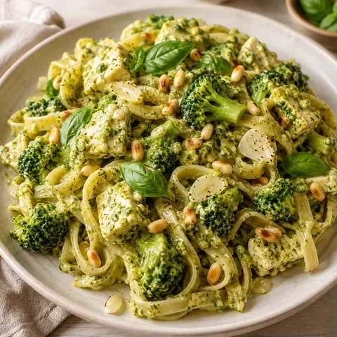 Pesto brocoli et tofu
