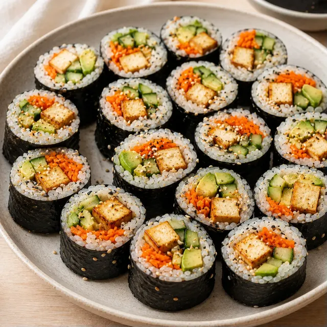 Sushi Tofu Légumes