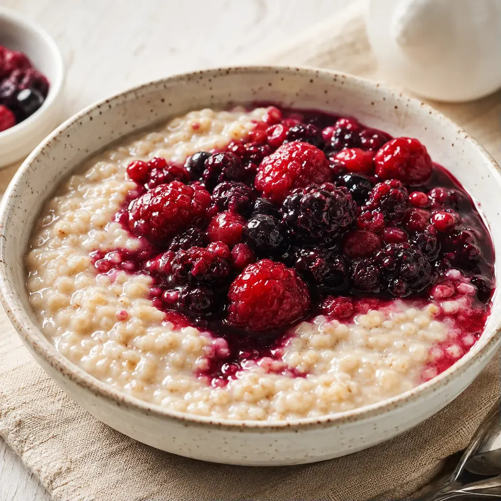 Porridge Fruits Rouges