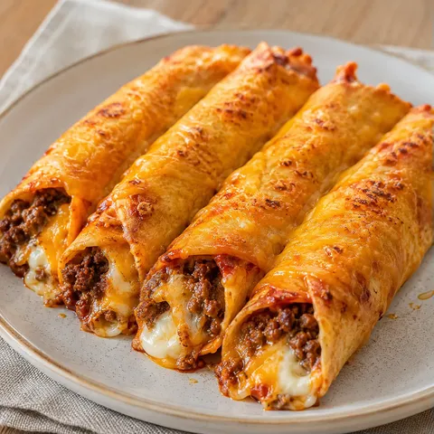 Tacos au Fromage Fondant