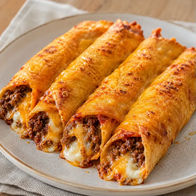 Tacos au Fromage Fondant